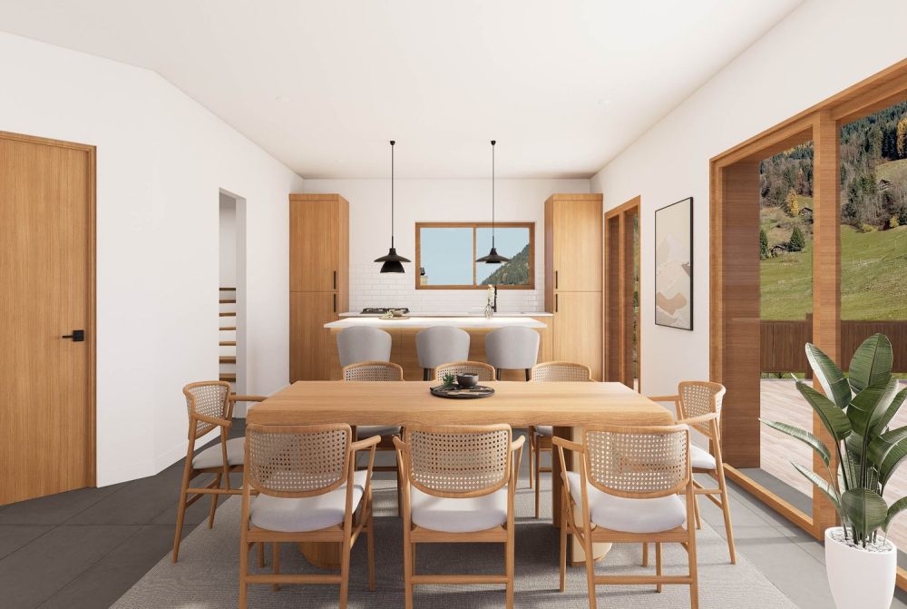 Appartement 4.5 pièces dans un chalet neuf à Val-d'Illiez -  Bild 2