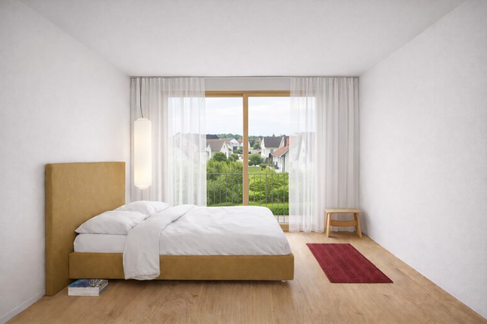 Neubau Dinkelbergstrasse, Wohnung 3 - Maisonette-Attika - WHG 3 Master Bedroom