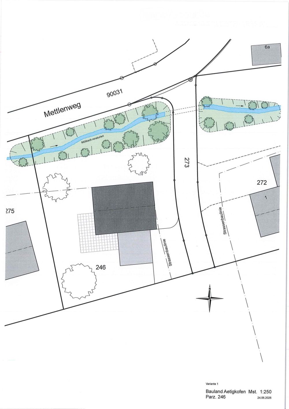 Einfamilienhaus am Mülibach in Aetigkofen GB 246 -  Bild 3