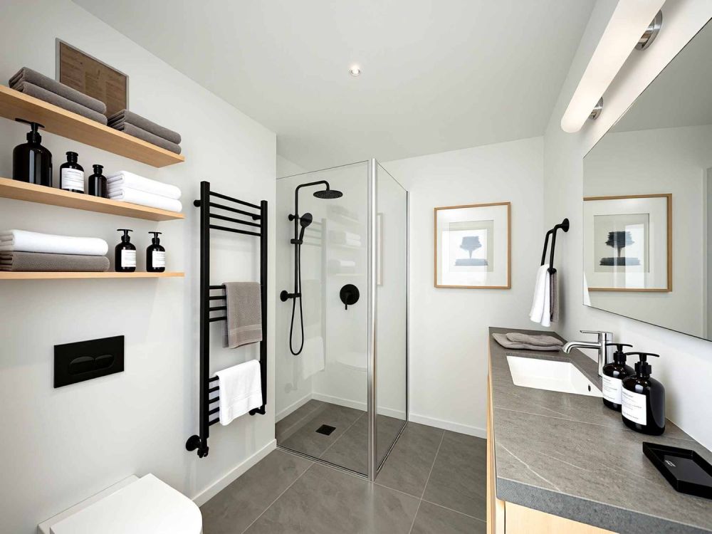 Élégant attique contemporain avec grande terrasse - Bild 5