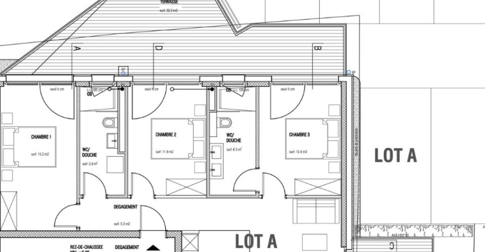 CHALET 1909 - LOT A - 4,5P REZ-DE-JARDIN - Appartement 4.5 pièces - image - 6