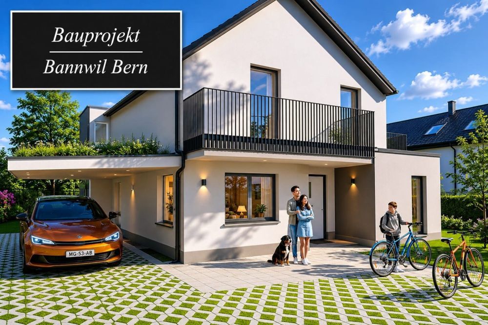 Neubau 6.5-Zi.-Einfamilienhaus mit Garten -  Bild 2