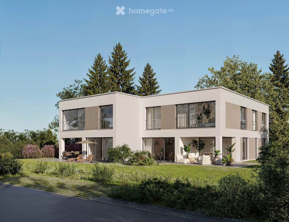 Modernes Zweifamilienhaus als Neubau in Aadorf – grosszügig mit je 6.5 Zimmern -  Bild 7