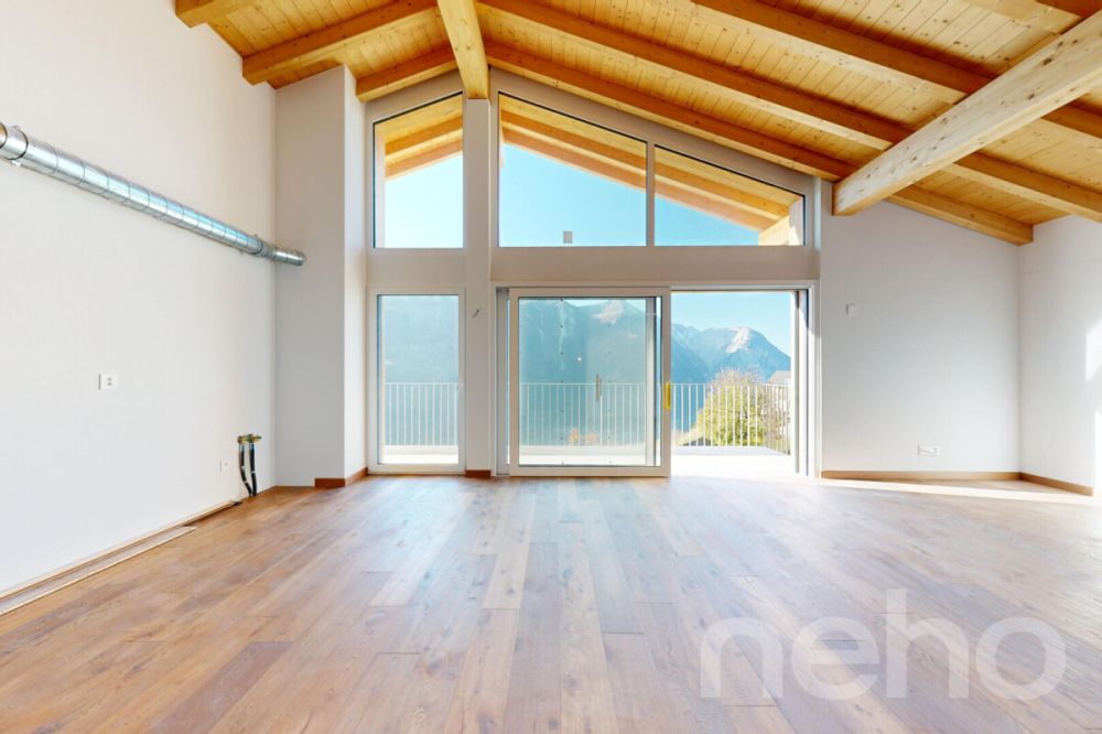 Neues Apartment mit Panoramablick, 5 Minuten von Leuk -  Bild 5
