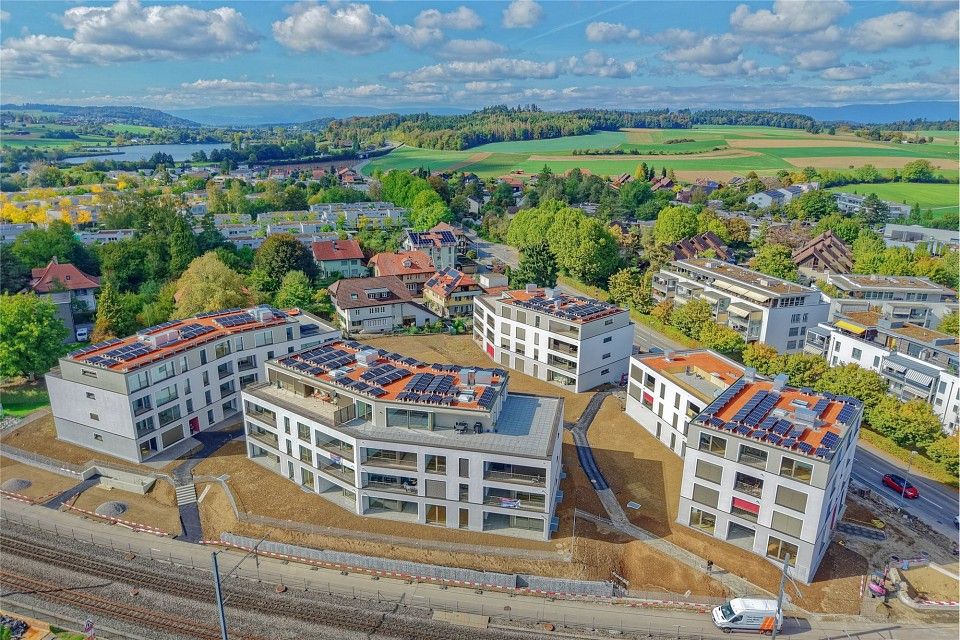 WHG 46 - NEUBAU Viermoos - Wohnen an bester Zentrumslage von Urtenen-Schönbühl -  Bild 1