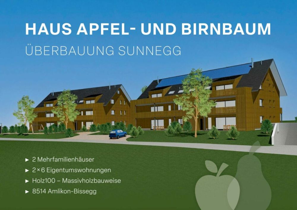Überbauung Sunnegg - Wohntraum in Holz100 - Bild 1