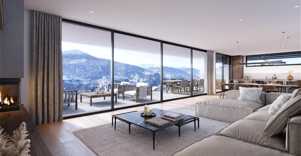 MODERN VILLA IN THE CENTER OF THE ALPS - Villa 5.5 pièces - image - 2