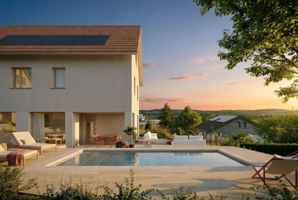 Freistehendes 6.5 Zi-Einfamilienhaus / ÜBERBAUUNG LOTTA / in Boswil, Haus E -  Bild 1