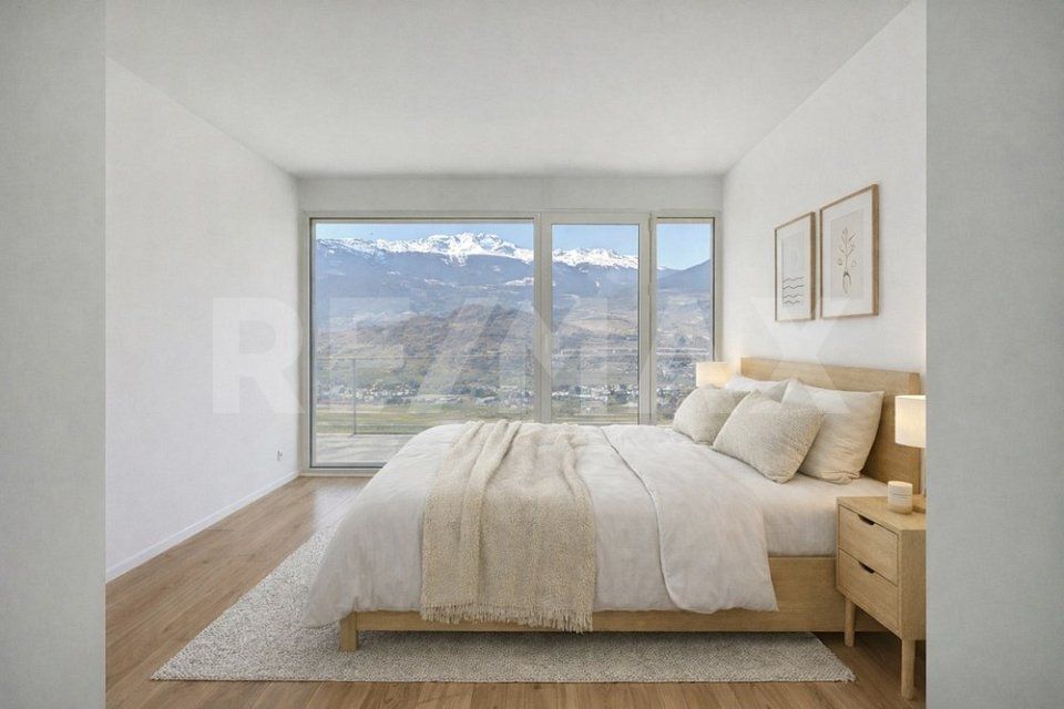 Penthouse 4.5 pièces avec terrasse panoramique de 150 m² sur les hauteurs de Sion -  Bild 3