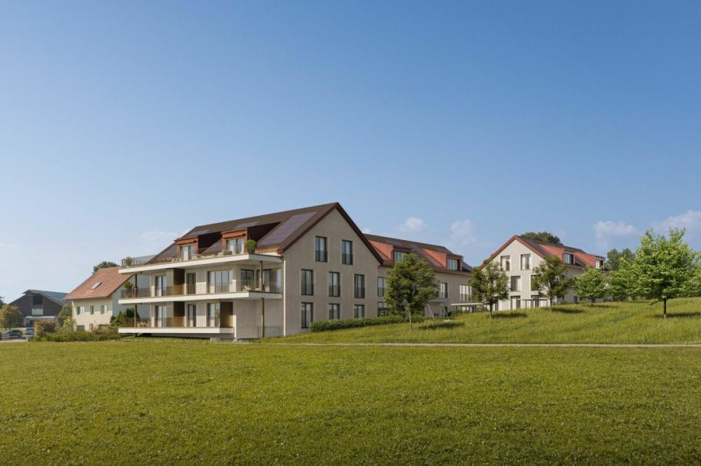 NEUBAU "ALPENBLICK" - grosszügige 3.5-Zi. Wohnung mit unverbaubarer Weitsicht -  Bild 2