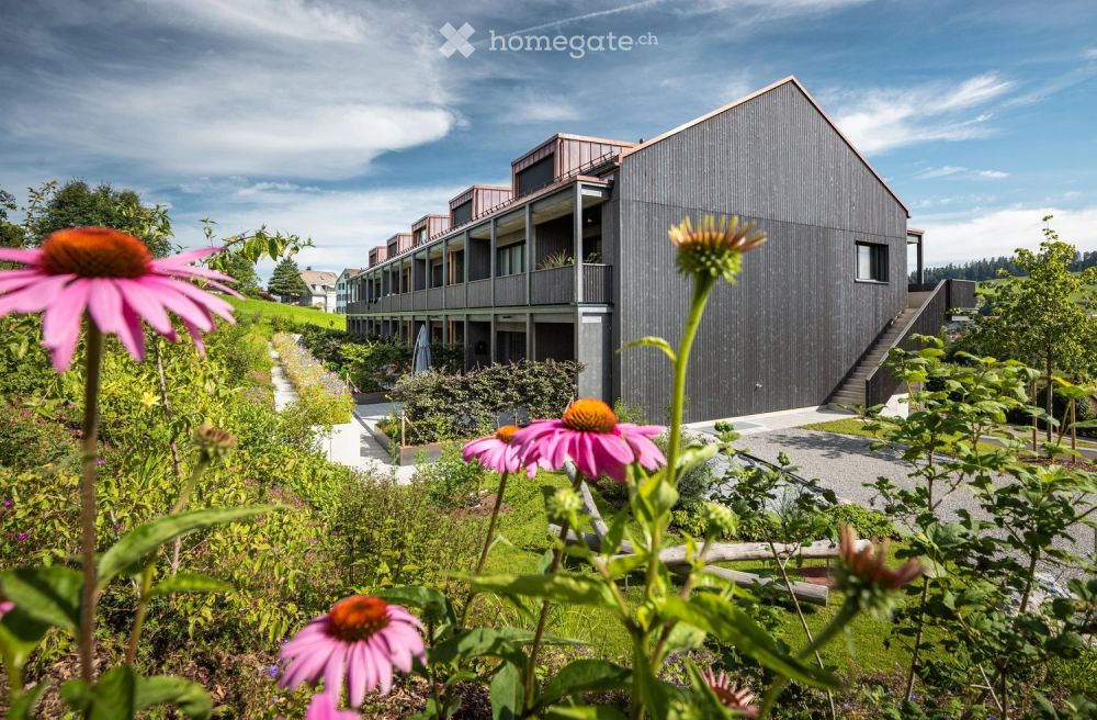 Luxuriöse 3.5-Zimmer Neubauwohnung mit grosser Terrasse + Aussicht in Herisau -  Bild 2