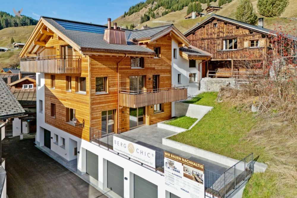 Neubau Wohntraum im modernen Bergchic - 3 1/2 Zimmer-Wohnung mit schönem Balkon (Zweitwohnung) -  Bild 2