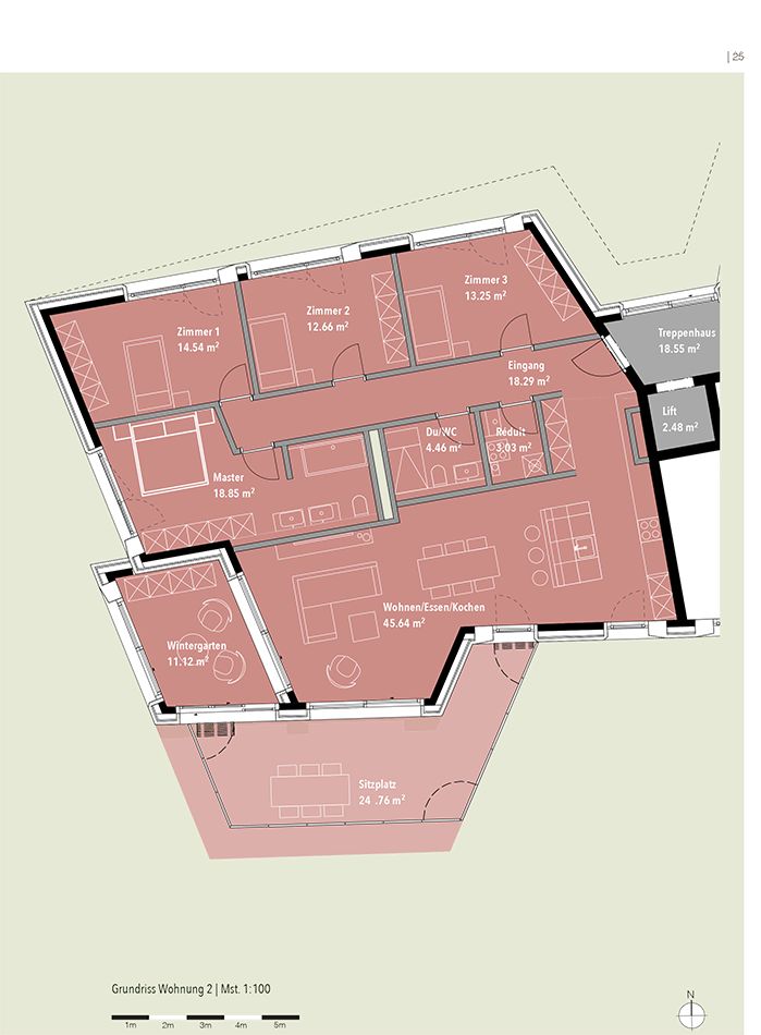 Exklusive Gartenwohnung mit unverbaubarer Aussicht. Neue Preise - A2 -  Bild 5