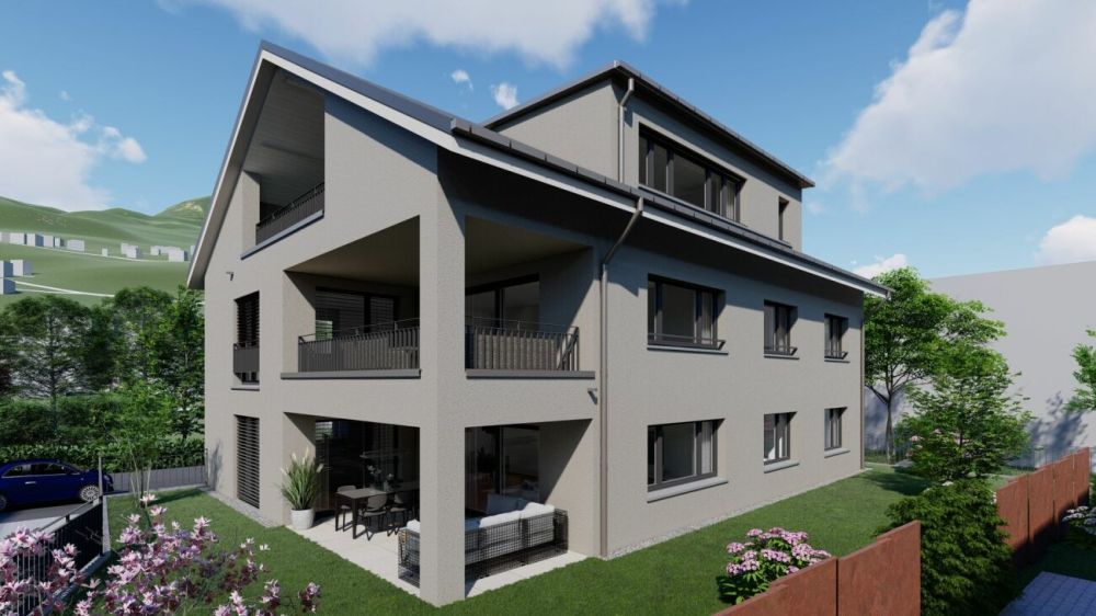 4 1/2-Zimmer Gartenwohnung in Gams -  Bild 1