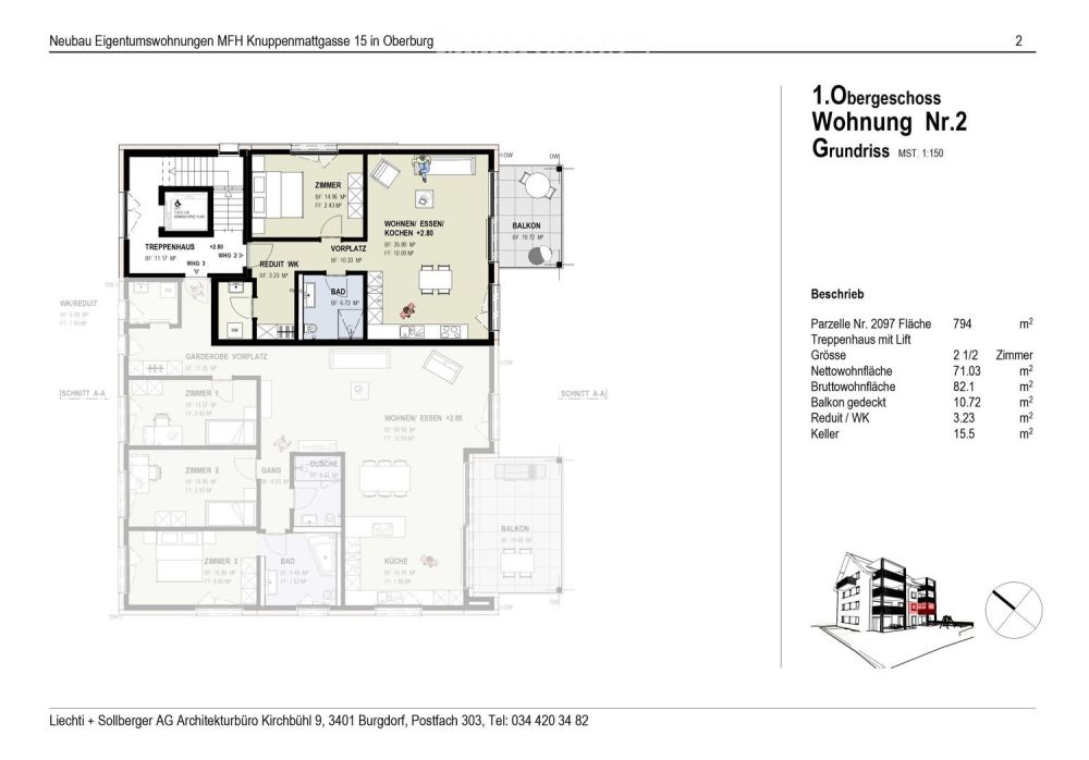 Stilvolle Neubauwohnungen im 5-Familienhaus in Burgdorf -  Bild 8