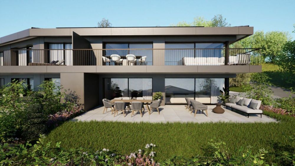 Superbe appartement de 4.5 pièces avec grand jardin et dégagement sur le Léman - Bild 2