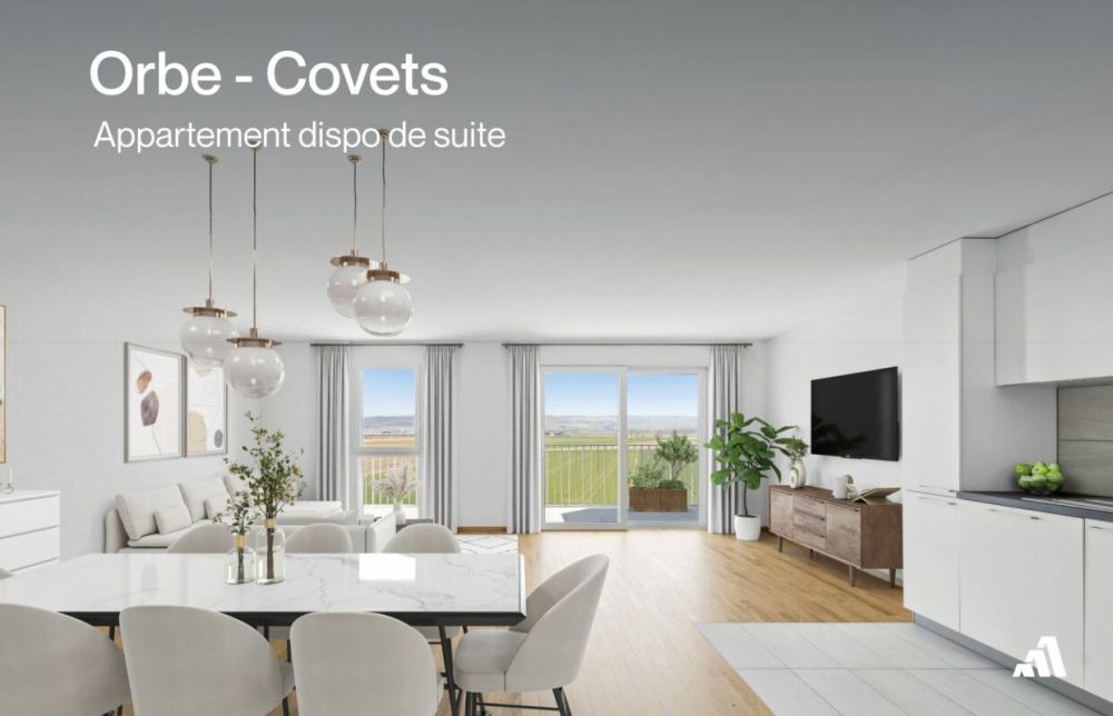 Orbe - Appartement 4.5 pièces disponible de suite! - Bild 1