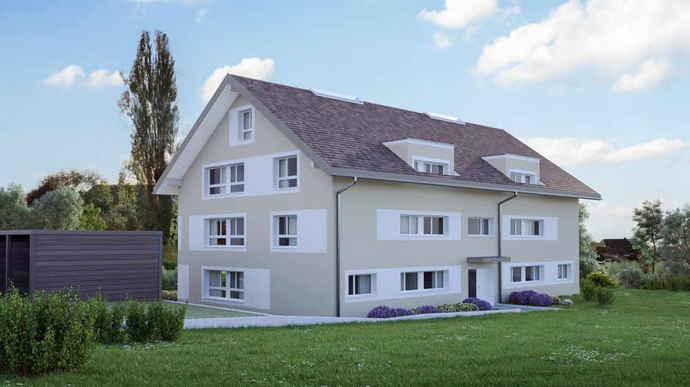 Stadtnah auf dem Land: Moderne 4.5-Zimmer-Neubauwohnung an ruhiger Lage in Hettiswil -  Bild 4