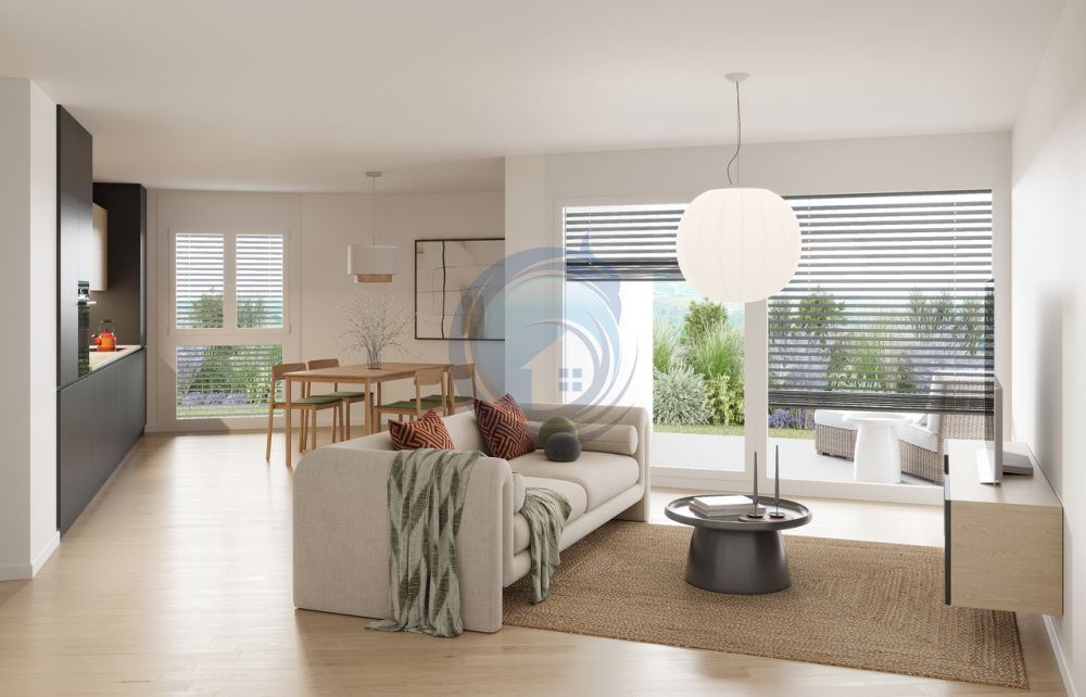 MAGNIFIQUE 4.5 PIÈCES AVEC TERRASSE ET JARDIN - Bild 4