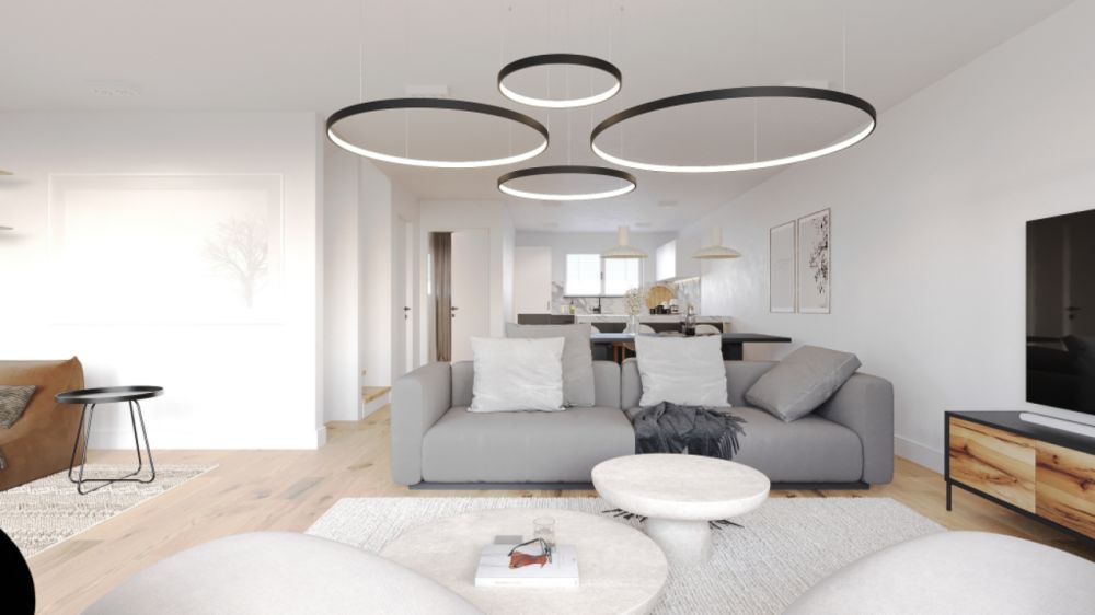 Villa jumelée moderne de 5.5 pièces avec jardin à Belfaux -  Bild 4