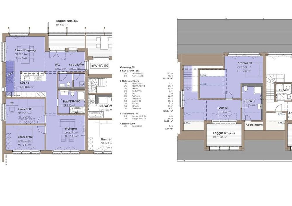 Neubau 5.5- Zimmer Maisonettewohnung -  Bild 1