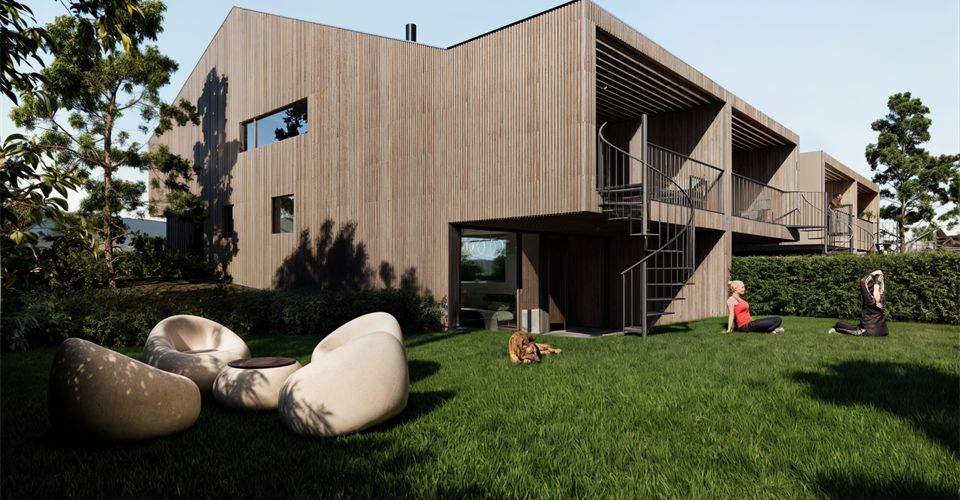 MUVERAN: Villa d'architecte exclusive et son sublime panorama Alpes-Leman - Villa 6.5 pièces - image - 1