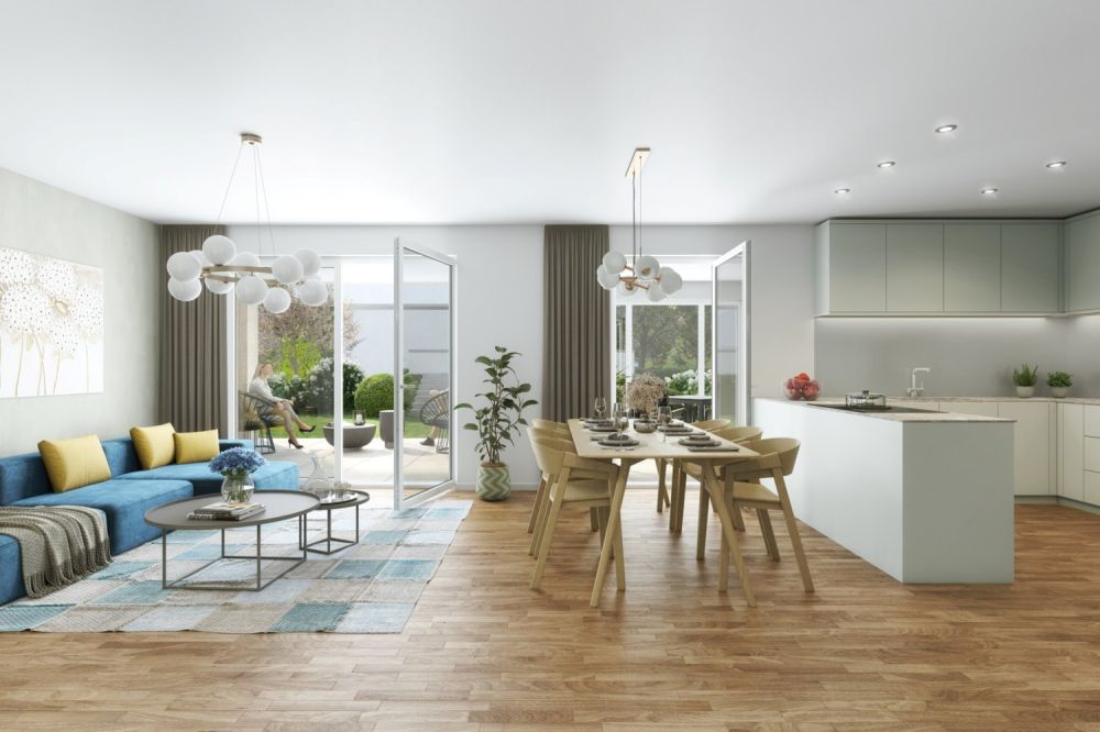 HELL, GERäUMIG UND MODERN MIT GROSSEM PRIVATGARTEN / RESERVIERT BS2 -  Bild 3