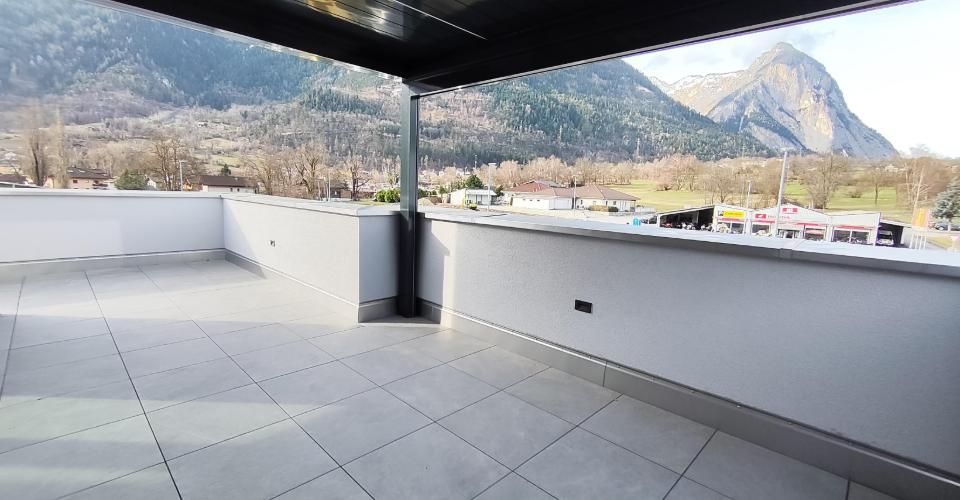Attique d"exception à deux pas du golf de Susten - Appartement terrasse 3.5 pièces - image - 13