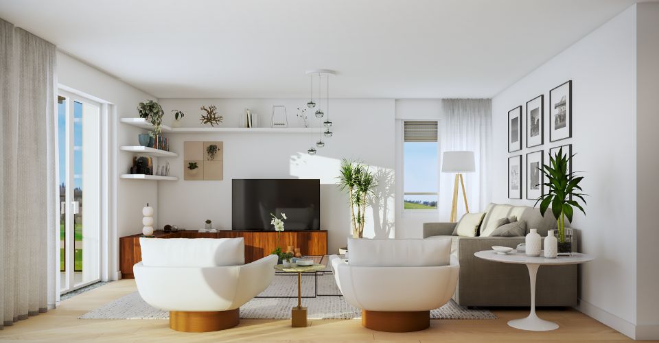 Nouvelle promotion! 1.5 pièces  appartement avec balcon, Belfaux - Appartement 1.5 pièces - image - 5