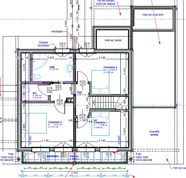 Maison moderne en madrier thermo-chauffé, avec garage, terrasse et jardin -  Bild 6