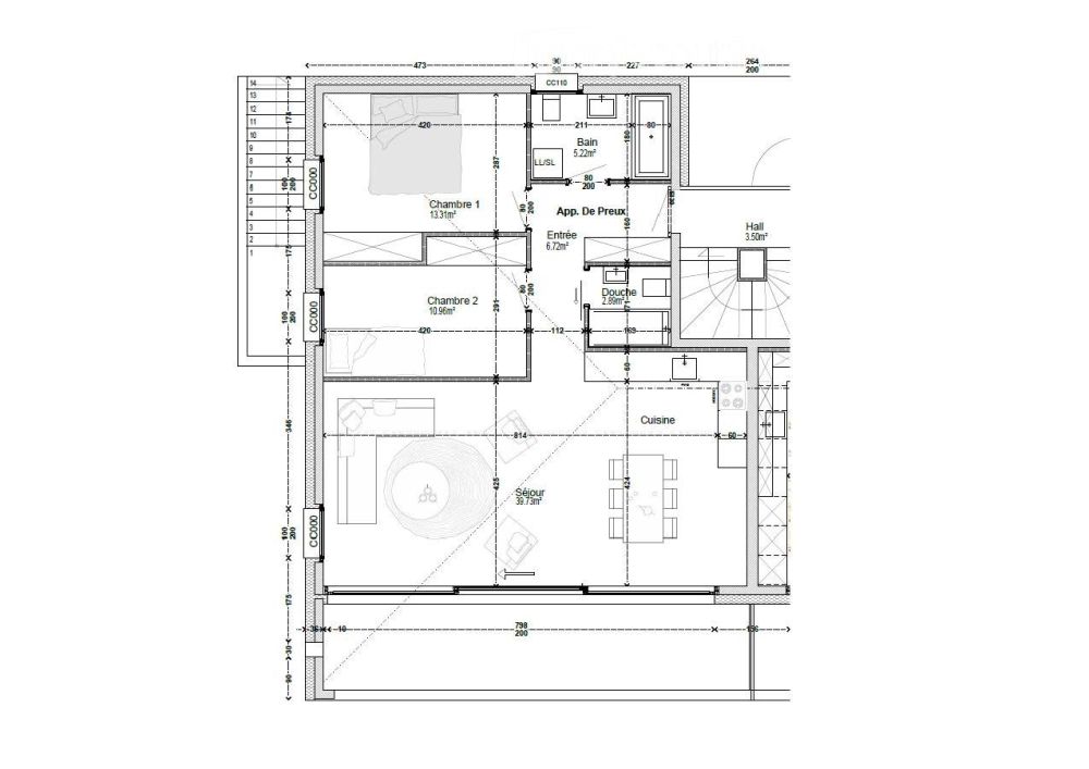 Prächtige 3,5-Zimmer-Dachwohnung in Savièse -  Bild 10
