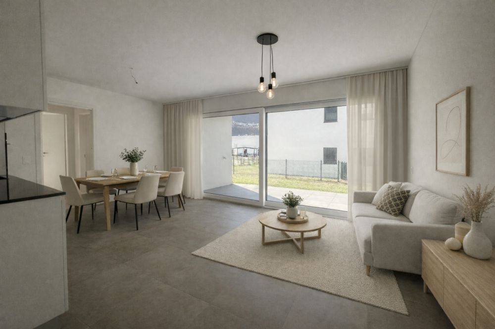 Ultimo appartamento di 2,5 locali con giardino privato -  Bild 1