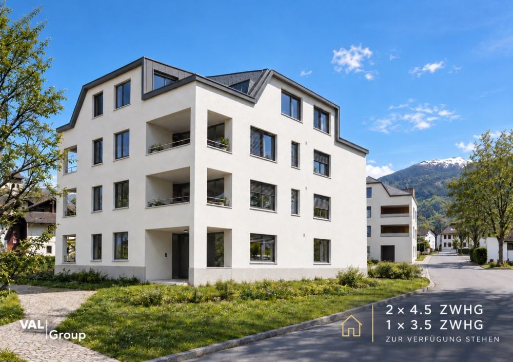 Wohnen am Märtplatz: Neubauwohnungen im Herzen von Turtmann -  Bild 1