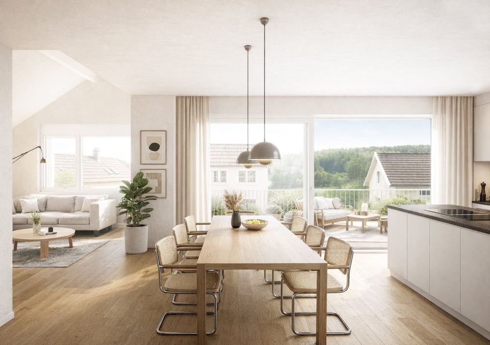 heRheinspaziert in Ihr neues Zuhause: Dach-Maisonette mit Weitblick (B1.3) -  Bild 2