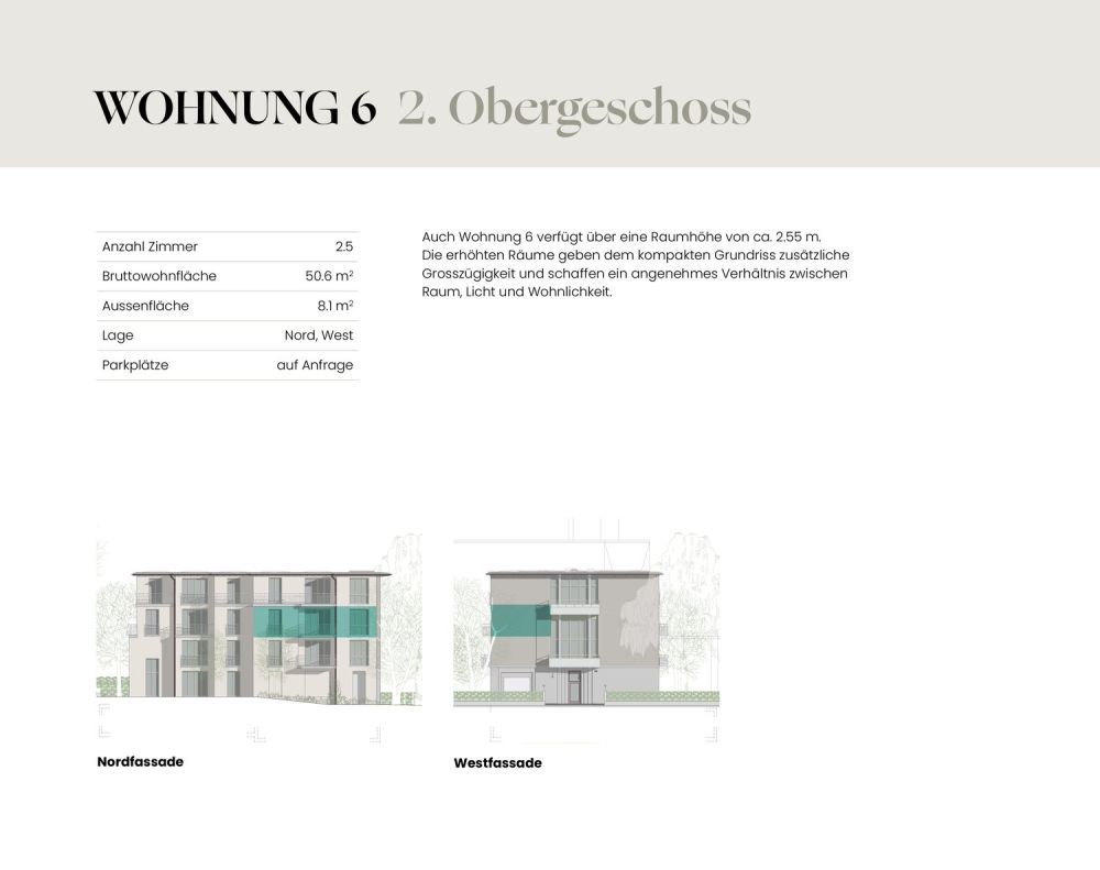 Moderne 2.5-Zimmer-Neubauwohnung mit Balkon in Oberglatt -  Bild 6
