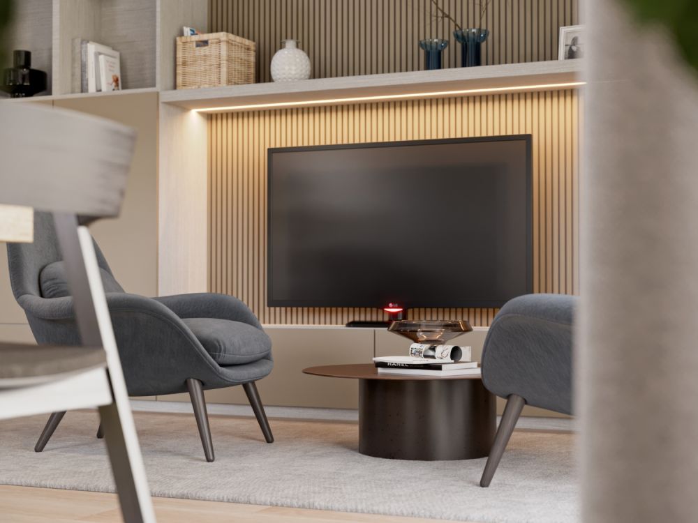 2.5 ZIMMER NEUBAUWOHNUNG IM PARTERRE - Hochwertige Materialisierung mit individueller Farbwahl für ein stilvolles Wohnambiente.