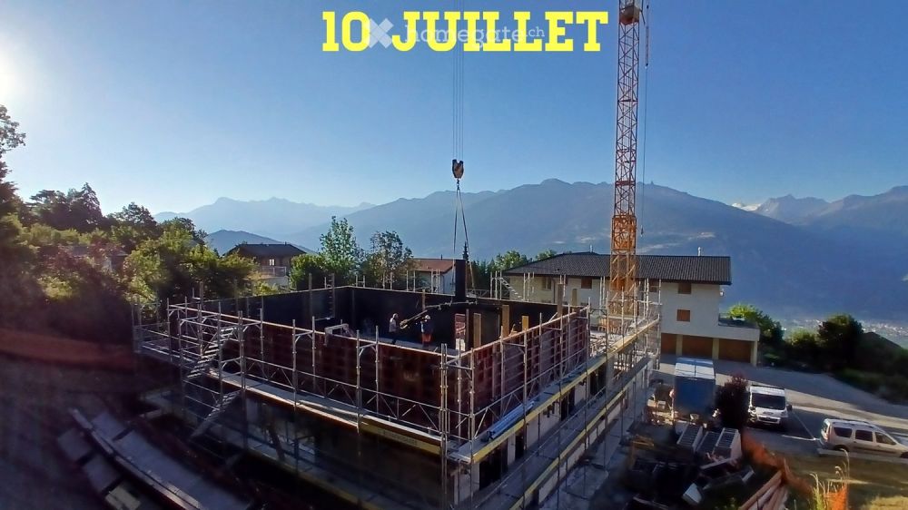 Magnifique appartement en attique de 3.5 pièces à Arbaz -  Bild 2