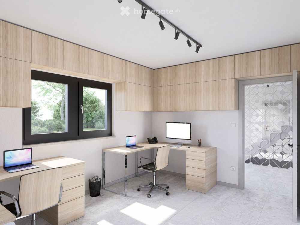 6.5-Zimmer-Einfamilienhaus mit Arbeitsbüro inkl. 2.5 Einliegerwohnung in Beinwil am See -  Bild 5