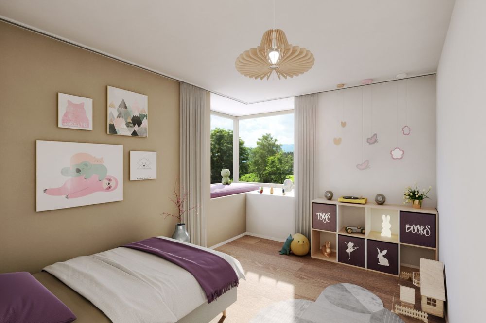 Moderne Neuvilla mit Dachgiebel und Garten - sofort verfügbar -  Bild 10