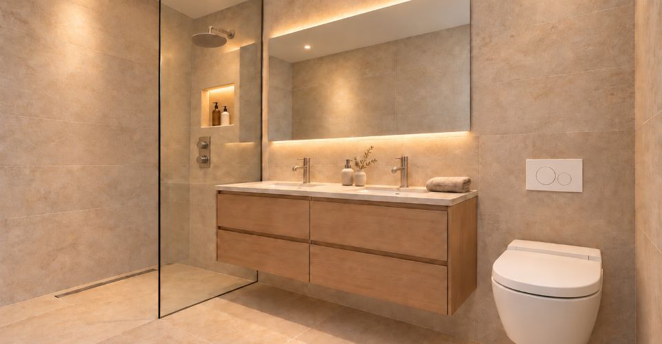 Neubau am Ölberg  Panoramablick und Terrasse - Appartement 4.5 pièces - image - 6