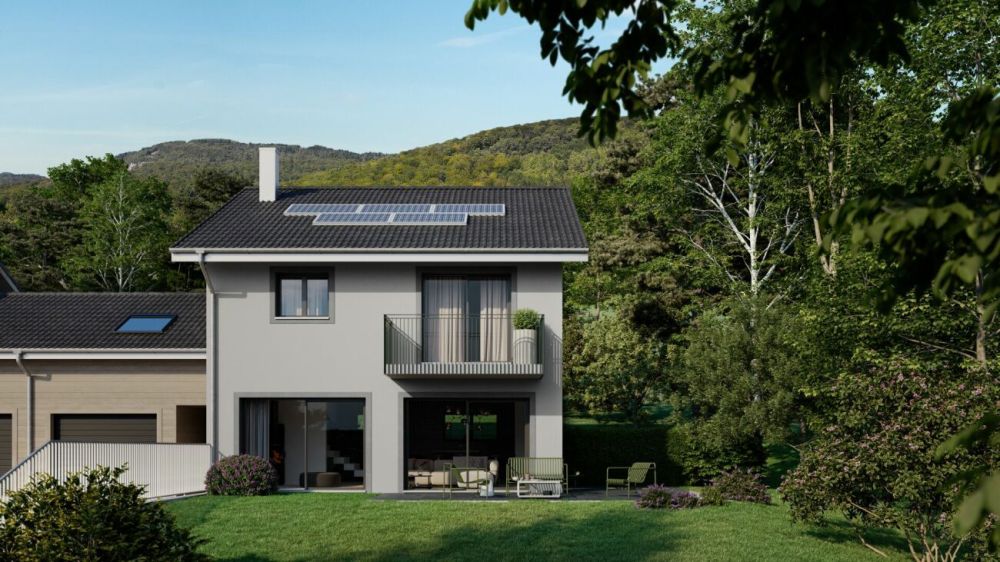 4 villas contemporaines avec vue panoramique sur le lac et les Alpes -  Bild 5