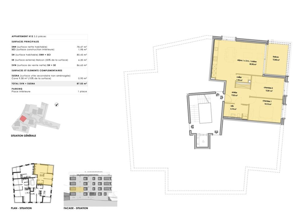 Proche de la gare, dans un nouveau quartier verdoyant - Bild 4