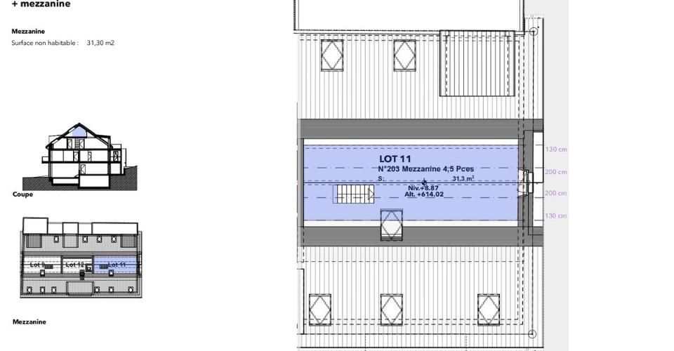Lot n°11 - Appartement neuf de 4.5p + mezzanine au coeur de Cheseaux-sur-Lausanne - Duplex 4.5 pièces - image - 7