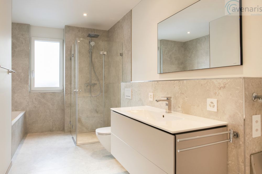 Neubau: Moderne 4.5-Zimmer-Eigentumswohnungen - fast bezugsfertig - Badezimmer