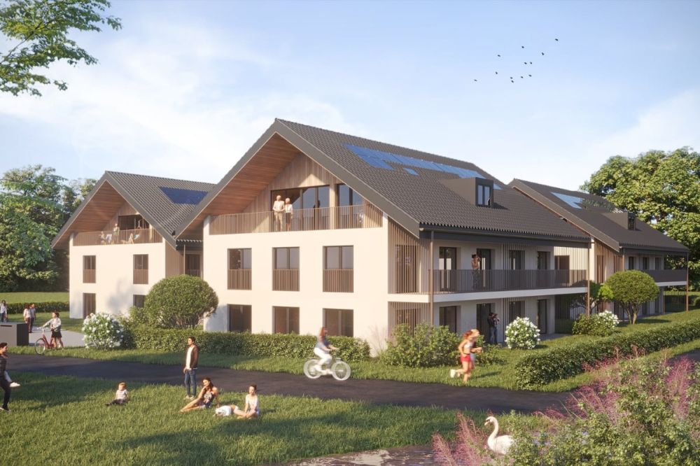 La Bergerie - Lot 16 - Appartement neuf de 4.5 pièces au 1er étage avec balcon -  Bild 9