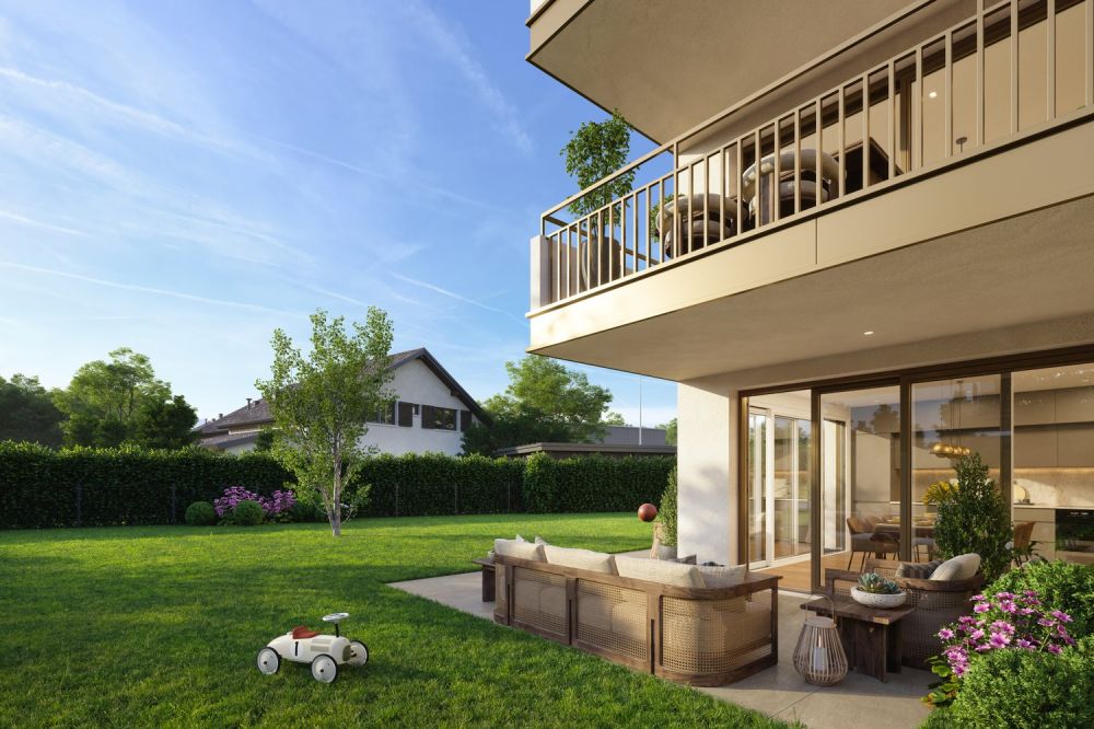 Appartement neuf de 5 pièces avec jardin à Plan-les-Ouates -  Bild 4