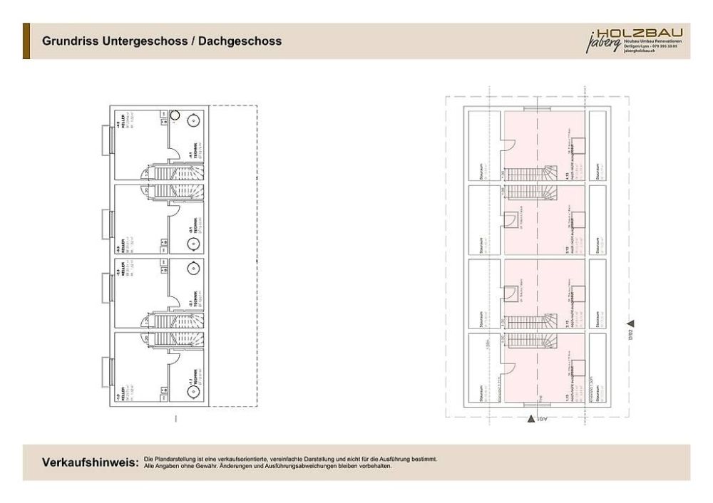 Neubau von 4 Eigentumseinheiten, REFH in Finsterhennen -  Bild 5