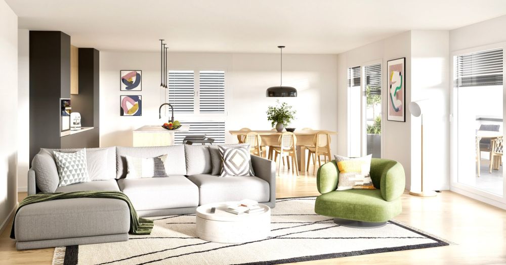 Magnifique Appartement de 4,5 pièces avec 2 places de parc à Attalens (A21) -  Bild 1