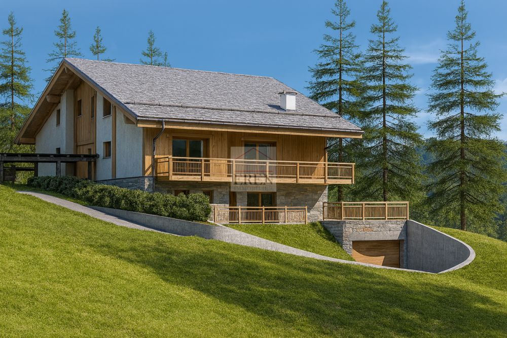Magnifique appartement en duplex en attique 5 pièces neuf avec terrasse sud-ouest au centre de Crans-Montana - Appartements - Duplex neufs à vendre à Crans-Montana