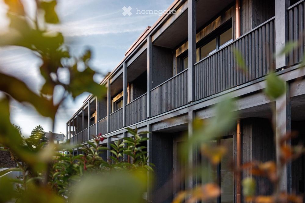 Luxuriöse 3.5-Zimmer Neubauwohnung mit grosser Terrasse + Aussicht in Herisau -  Bild 1